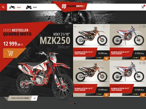 QuadroMoto — інтэрнэт-крама квадрацыклаў і мотатэхнікі